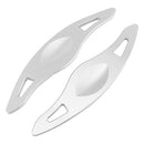 Steering Wheel Paddle Shifter Extension For Honda FIT VEZEL HRV Aluminium Silver