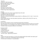 2014-2021 BMW 2 Series F22 2 Door Coupe Model Only Gloss Black Rear Boot Spoiler