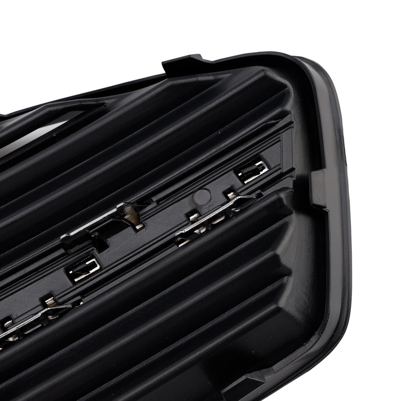 2PCS Front Bumper Fog Light Cover Grille Grill Fit Audi A6 C8 2019-2023