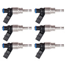 2009-2012 Audi Q5 3.2L V6 6PCS Fuel Injector 06E906036F 06E906036E