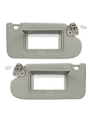 2PCS Gray Sun Visor Left & Right 96401-3TA2A 96400-3TA2A For Nissan Altima 2013-2018