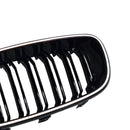 2013-2019 Fit BMW 3 Series F34 GT Dual Slat Front Bumper Grille Gloss Black
