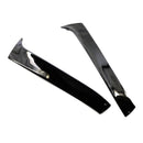 2013-2017 VW Golf 7 Variant Wagon Gloss Black Pair Rear Window Side Wing Spoiler