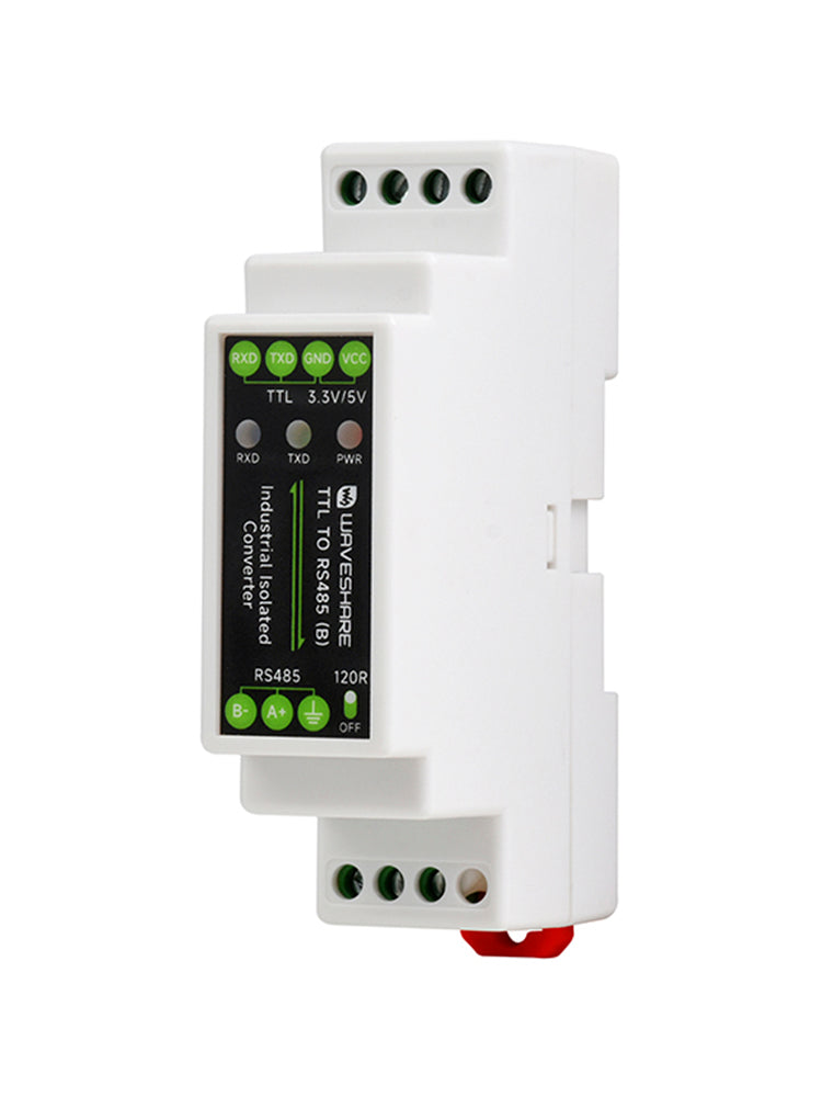 TTL to RS485 Electrical Isolation Module DIN Rail Serial 600W Lightning Protect