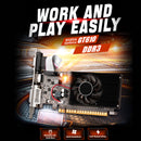 GT610 2GB Discrete Graphics Small Chassis DDR3 Memory VGA Computer Desktop