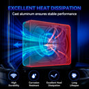 1200W Car Subwoofer 10" 12V Slim Under Seat Powered Car Subwoofer for Car Truck