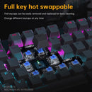 K1000 Mechanical Keyboard Wired 104key Red Switches for PC Chroma RGB Wrist Rest