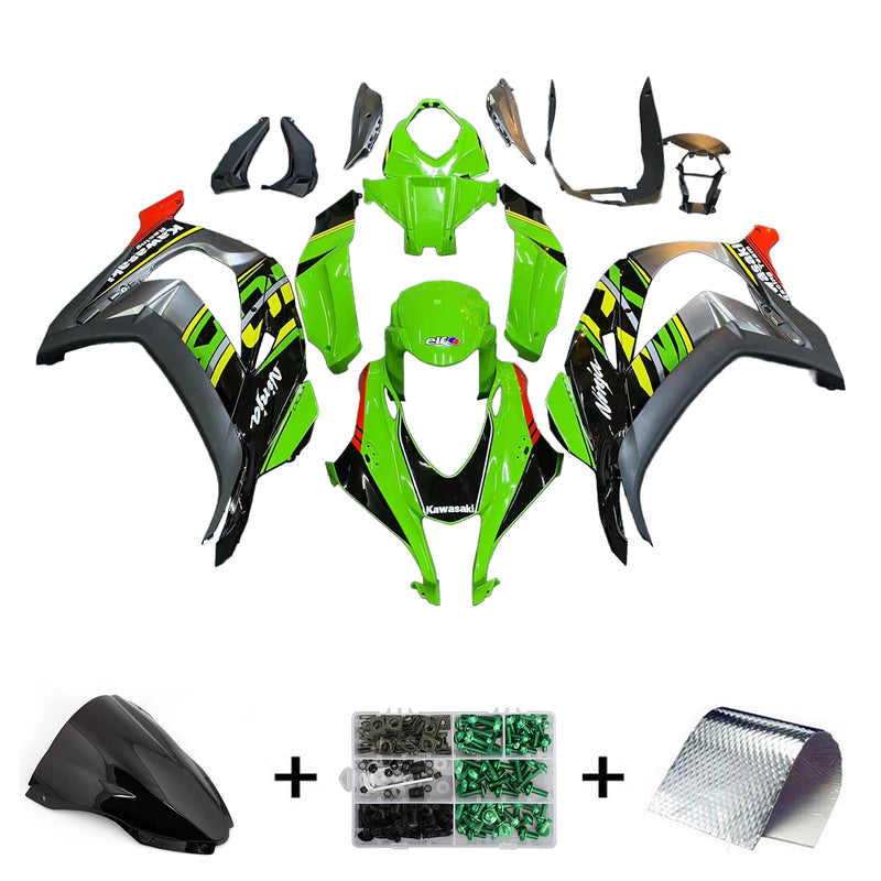 Amotopart Kawasaki ZX10R 2016-2020 Fairing Kit Bodywork Plastic ABS