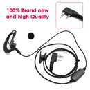 K-031 Pressure Wire Earhook Headset For TK-208 TH-D7 RPU416A KG-UVD1 TG-K4AT