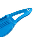 Steering Wheel Paddle Shifter Extension For Audi RS5 RS3 R8 TT RS Aluminium Blue