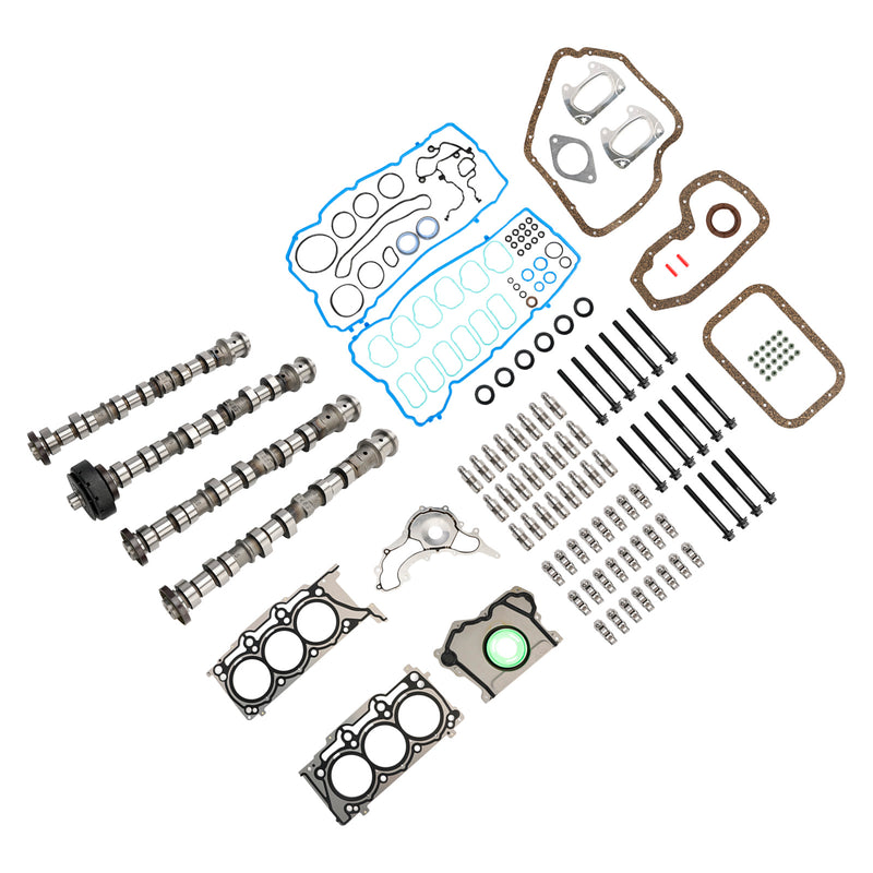 2014-2016 Jeep Cherokee Ram ProMaster 1500 2500 3500 3.6L V6 Camshafts Rockers Lifters Gaskets Kit