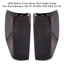 LED Black Clear Rear Tail Light Lamp For Ford Ranger T6 T7 T8 PX1 PX2 PX3 12-21