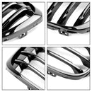 BMW X1 F48 F49 2016-2018 2PCS Gloss Black Front Kidney Grille Grill