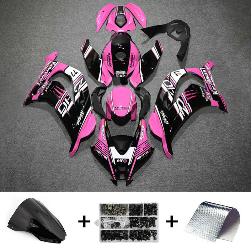 Amotopart Kawasaki ZX10R 2016-2020 Fairing Kit Bodywork Plastic ABS