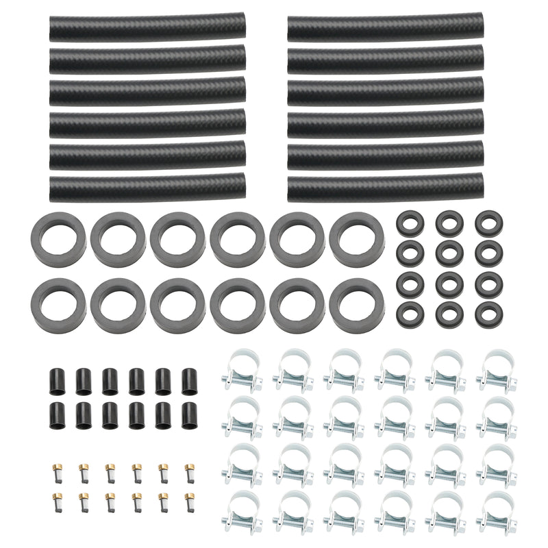 12PCS Fuel Injector Repair Kit Fit V12 XJS 1981-1991 Fit Jaguar Fit Porsche