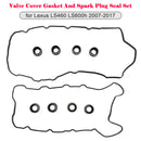 Valve Cover Gasket And Spark Plug Seal Set for Lexus LS460 LS600h 2007-2017