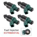 4Pcs Fuel Injector For VW Golf IV Audi A3 8L Seat Leon Skoda 037906031AL