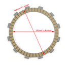 Clutch Friction Plate Kit for Kawasaki ZX900 Ninja 900 1984-1986 13088-1013