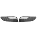 2PCS Front Bumper Fog Light Cover Grille Grill Fit Audi A3 2012-2016