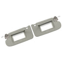 2PCS Gray Sun Visor Left & Right 96401-3TA2A 96400-3TA2A For Nissan Altima 2013-2018