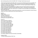 Rear Axle Bearing Removal Puller Tool 09521-25011 For Nissan Toyota Lexus GX