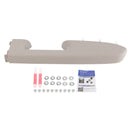 Front Right Armrest Repair Kit For Chevy Silverado 1500 2500HD 2010-2014 Gray
