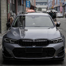 BMW 3 Series G20 G28 2023-2024 Double Line Black Front Kidney Grille Mesh