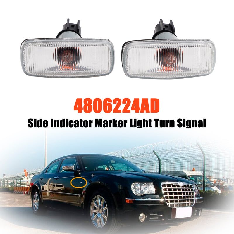 Side Indicator Marker Light Turn Signal 4806224AD for Jeep Chyrsler Dodge
