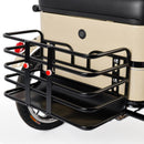 400W 48V 12A Elder Electric folding trike 3 wheel e-bike with Rear Seat