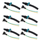 6PCS Fuel Injector 0280150036 Fit Mercedes-Benz 280SEL 450SE 280SEL 4.5L V8