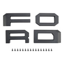 Black Front Bumper Grille Grill Fit Ford Bronco 2021-2023 With Led Light