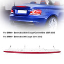 Red Third Brake Stop Light 63257164978 For BMW 1 Series 128i 135i M E82 E88