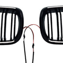 2014-2018 For BMW X6 F16 35i/35i xDrive/50i xDrive Double Slat Front Bumper Kidney Grille