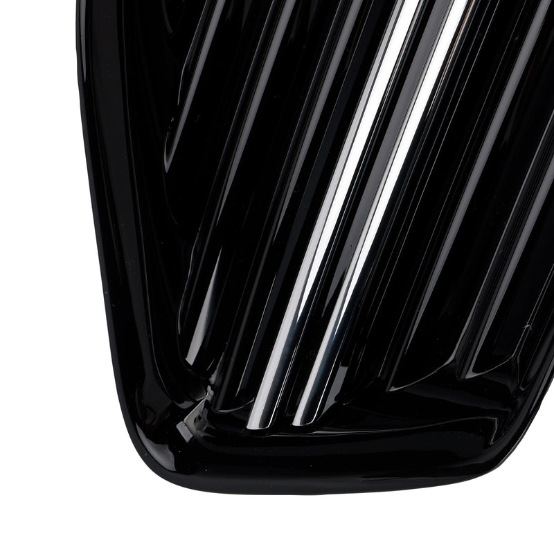 2PCS Front Bumper Fog Light Cover Grille Grill Fit Audi A6 C8 2019-2023