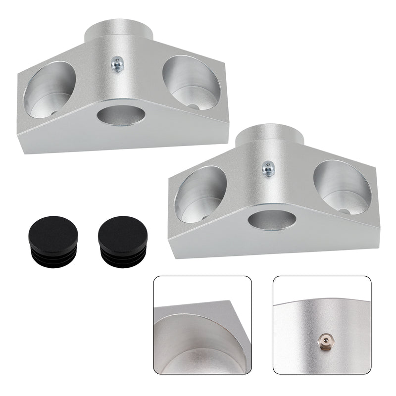 Pair Kit Dump Bed Hinge Mount Billet For Can Am Defender Hd Max Sxs 2016-2024