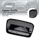 RS6 Style Front Mesh Honeycomb Grill Grille Fit Audi A6 S6 C7 2012-2015