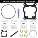 750 CFM 7047306 7047305Quadrajet Carburetor For Chevrolet 327 350 427 454 750 CFM 4 Barrel 4MV