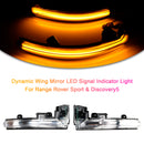 2Pcs Dynamic Wing Mirror LED Signal Indicator Light For Range Rover Sport