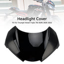 2020-2022 Street Triple 765 R/RS Front Nose Headlight Cover Fairing