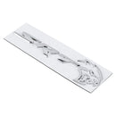 Rear Tailgate SRT Hellcat Decal Emblem for Challenger Trunk Lid Badge Silver