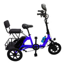 Three Wheel Electric Tricycle for Adults 3 Wheel Motorized Folding E-Bike