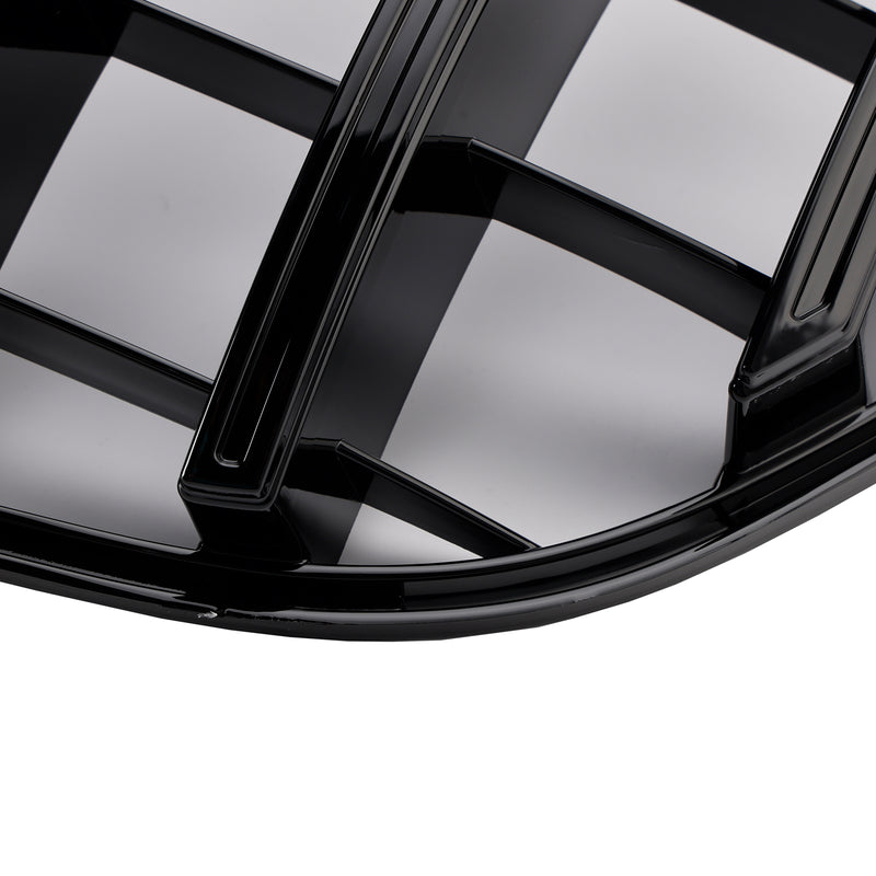 GT Style Front Bumper Grille Grill Fit Mercedes Benz GLE-Class W166 2015-2018