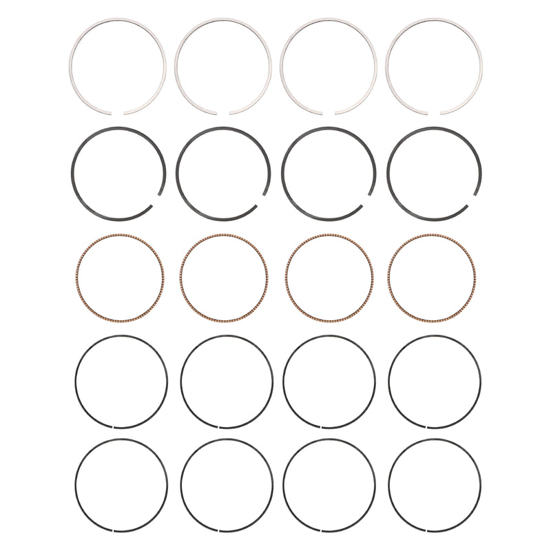 2TRFE 2.7L Engine Rebuild Piston Gasket Timing Kit w/ Crankshaft Rods for Toyota