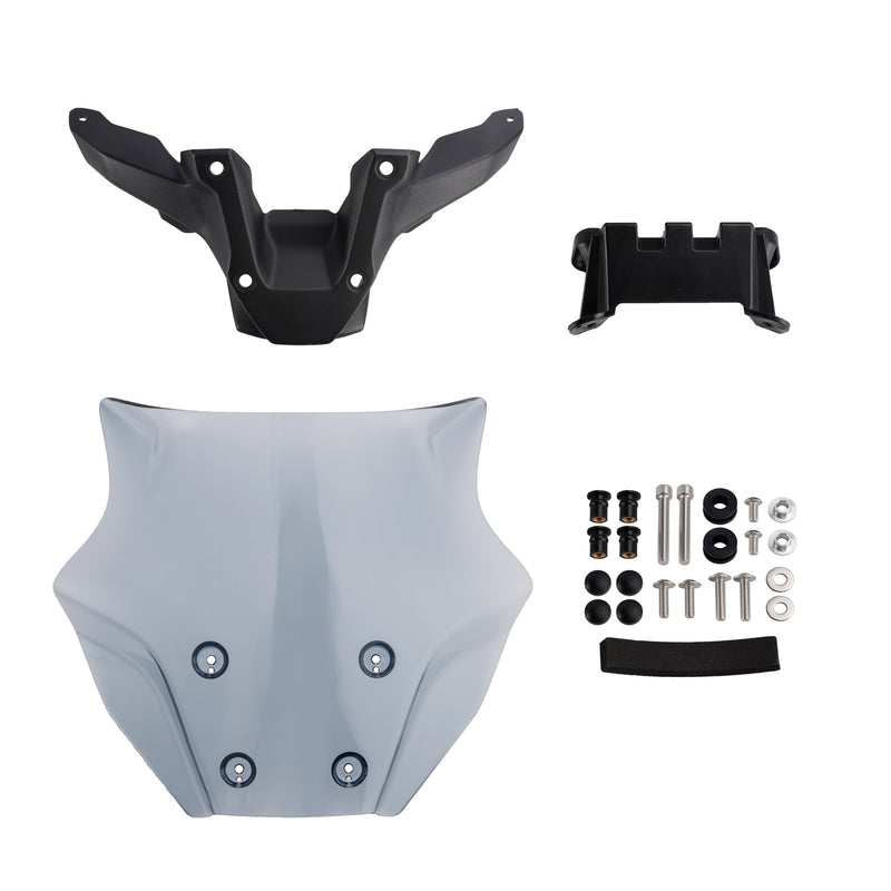 Windshield WindScreen + Bracket fit for YAMAHA MT-09/SP 2024-2025