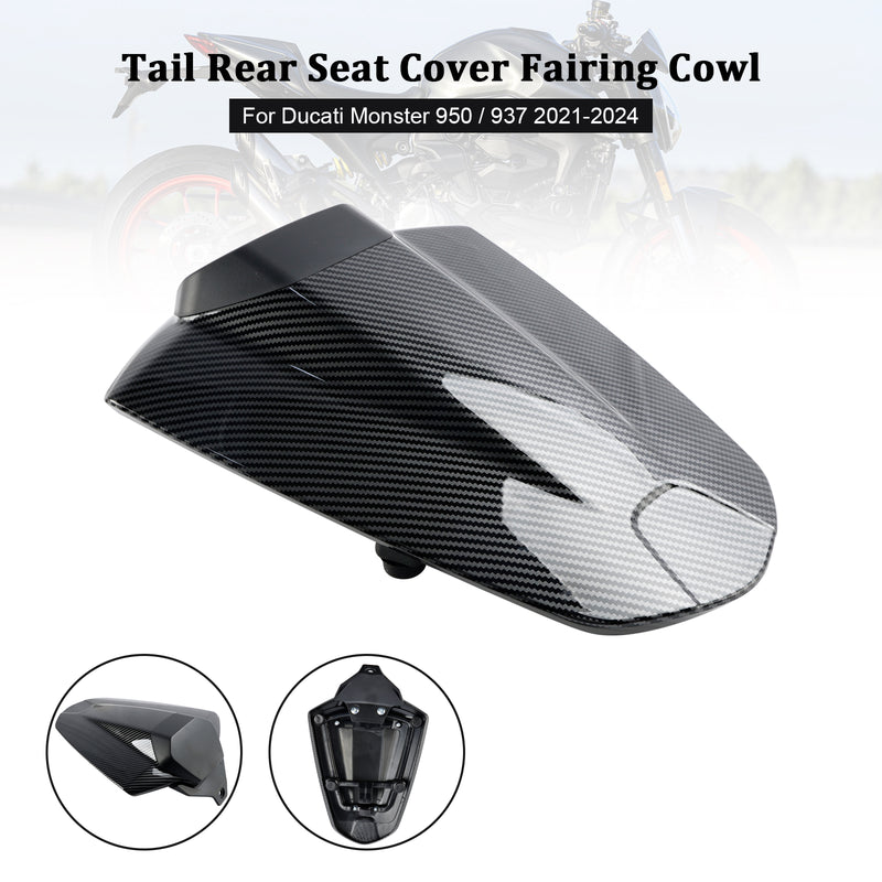 Tail Rear Seat Cover Fairing Cowl For Ducati Monster 950 937 2021-2024