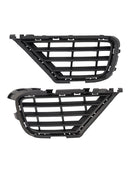 2PCS Front Lower Fog Light Cover Grille Grill Fit VW Touareg 7P 2015-2017