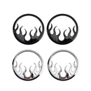 Flame Speaker Grills Accent Trim Cover For Touring Electra Glide Ultra Classic