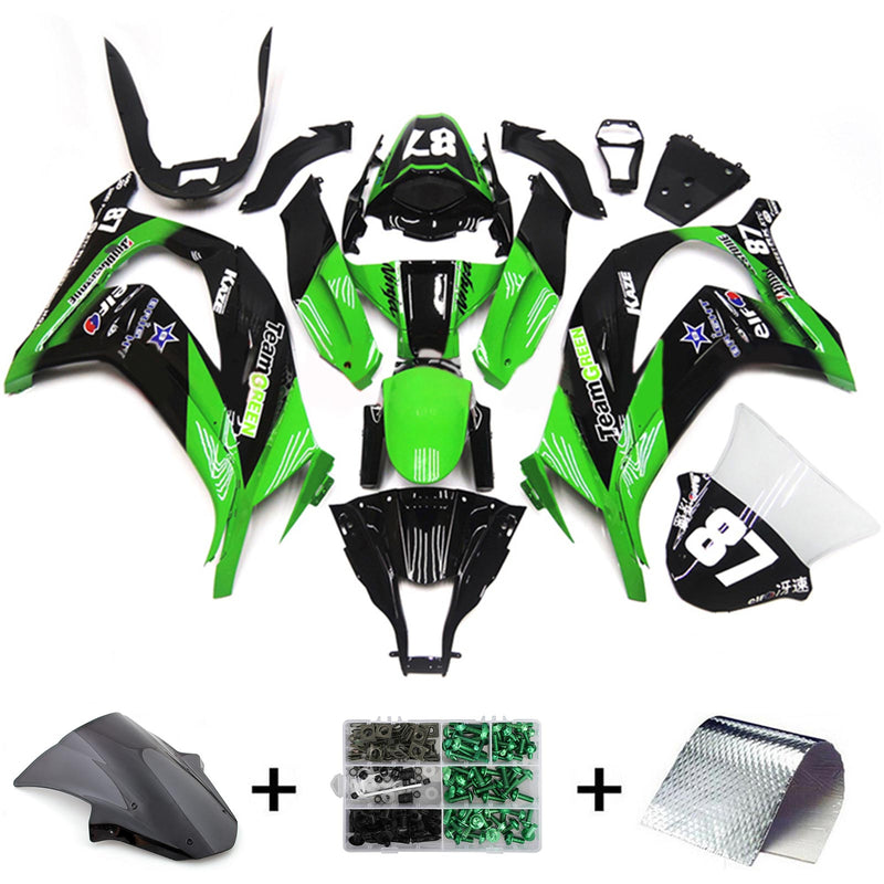 Amotopart Kawasaki ZX10R 2011-2015 Fairing Kit Bodywork Plastic ABS