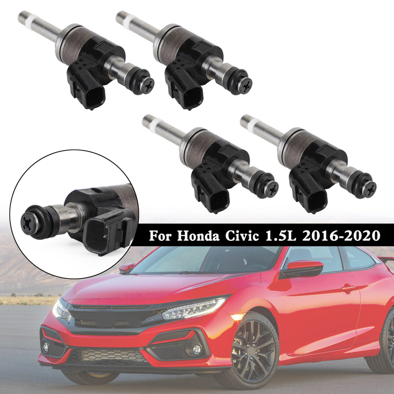 Honda Civic 1.5L 2016-2020 16010-59B-305 4PCS Fuel Injectors 16010-59B-315