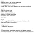 Raptor Style Front Bumper Grille Grill Fit Ford Ranger 2019-2023 Black